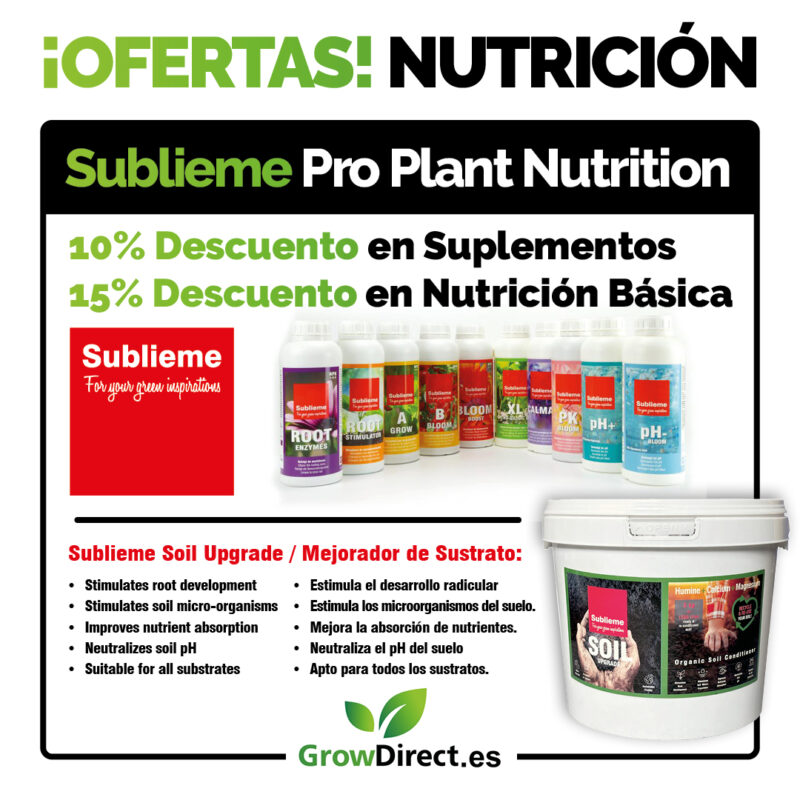 growdirect fertilizantes sublieme nutricion oferta banner